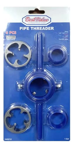 Terraja P/caños En Polipropileno Best Value Azul