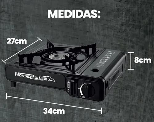 Anafe Cocina Portatil Camping 1 Hornalla Encend Electronico