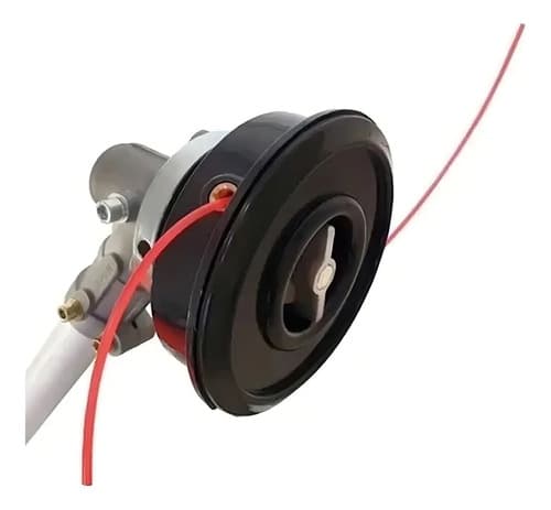 Portatanza Carretel Cabezal Manual Bajo Para 43cc Y 52cc Color Negro