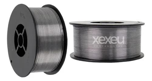 Rodillo Profesional De Alambre De Soldadura Sin Gas Mig 0,8 Mm, Punta Gris, Color Gris Phantom Gray
