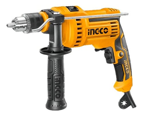 Taladro Percutor 810w Id8108 Ingco Mandril De 13mm Anaranjado