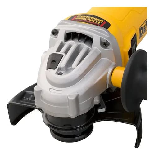 Amoladora Angular Dewalt Dwe4336-b2 4336 De 50 hz Color Amarillo 1.5 kw 220 v + Accesorios
