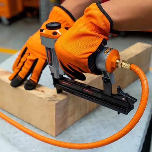 Manguera Compresor Aire 300 Psi 1/4'' 5 Metros Truper 19013 Color Naranja