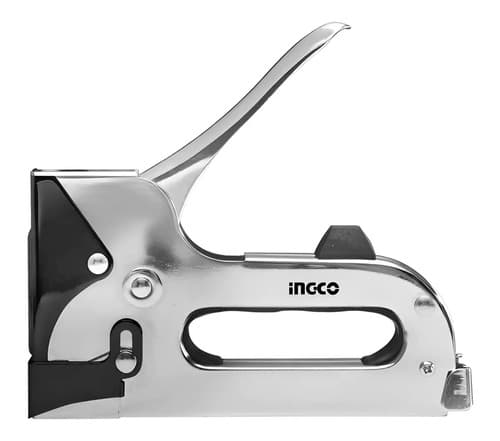 Engrampadora Manual Ingco De Acero Para Grapas Y Clavos De 4-14mm