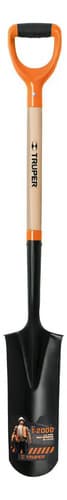 Pala T-2000 Espadón, Puño 'y' Mango 29-1/2 PuLG 17163 Naranja