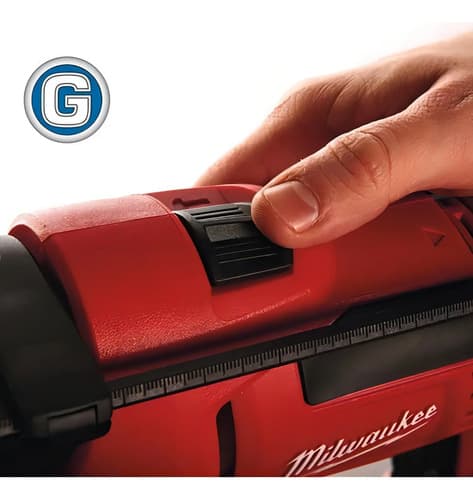 Taladro Percutor 13 Mm Atornillador Milwaukee 680w Sim Bosch Frecuencia 50 Hz Color Rojo Y Negro Rojo/negro