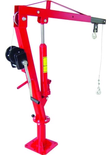 Accesorio Equus Guinche O Grua Giratoria Para Camioneta 450k Rojo