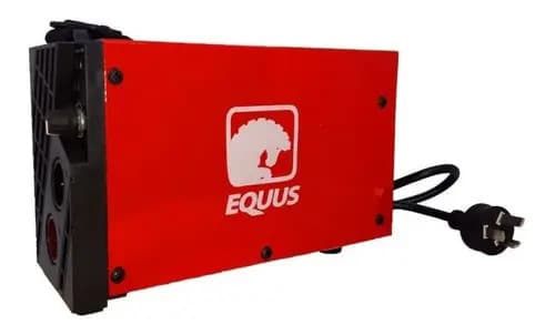 Soldadora Inverter 120 Amp + Careta De Equus - Smf Color Roja Y Negra