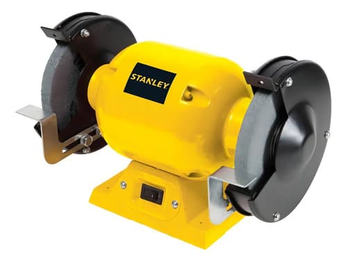 Amoladora De Banco Stanley Stgb3715 De 60 hz Color Amarillo 373 w 220 v + Accesorios