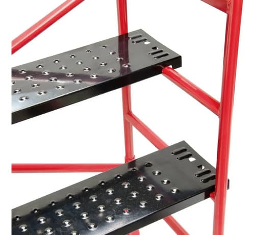 Mini Andamio Equus Con 2 Ruedas Inflable Bandeja Rebatible
