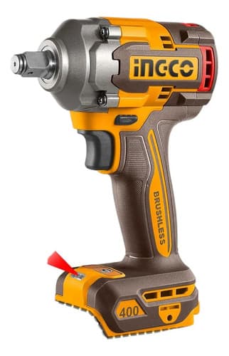 Kit Llave Impacto 400nm + Atornillador + Potencia C 2bat + Malt Color Naranja Claro 20 V