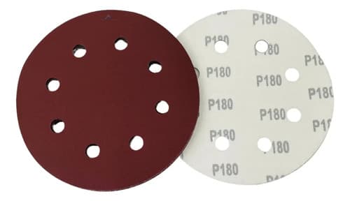 Kit Con 10 Lijas Granulometría 120 180mm C/embalaje Menegotti