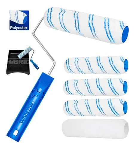 Rodillo Para Interior 9'' 7 En 1 Pintura Hogar Wadfow