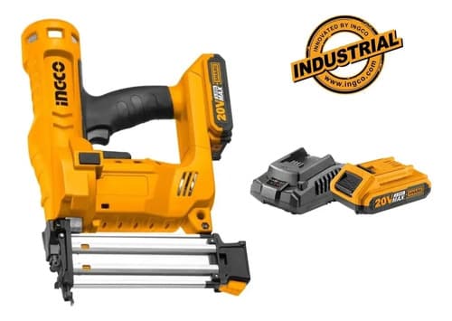 Pinza Neumática 18ga F Con Batería Bivolt De 2.0 Amperios Y 20 V
