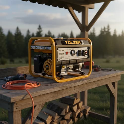 Generador Monofásico Tolsen 220v 2 8kw 212cc