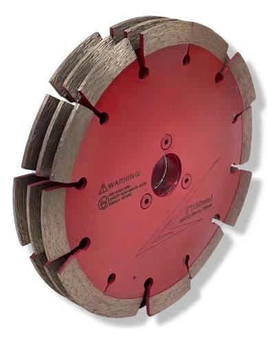 Disco Triple Diamantado Para Acanaladora Equus Color Rojo Frecuencia 50hz