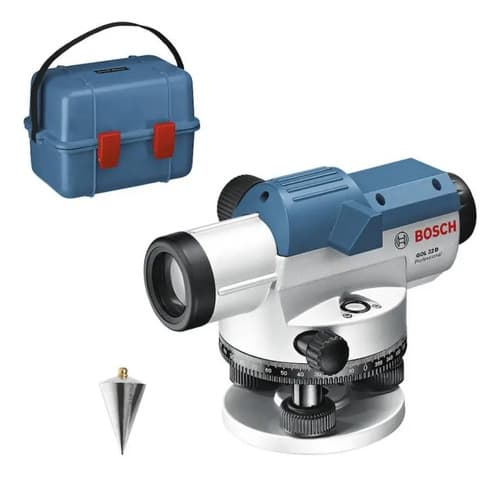 Nivel Optico Bosch Gol 32 D + Trípode Bt 160 + Mira Gr 500