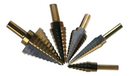 Mechas Conicas Broca Escalonada Equus 5 Unidades