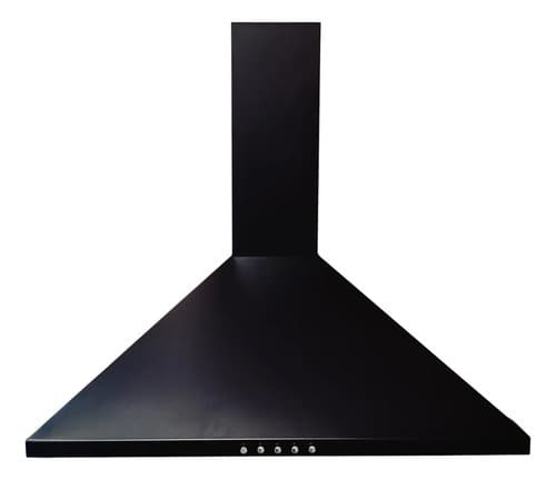 Campana De Cocina Negra 60 Cm Montana - Extractor Negro