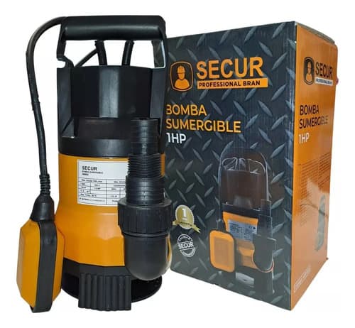 Bomba Sumergible 1hp 750w Agua Limpia Cable Conexión 140 L/m Roj0