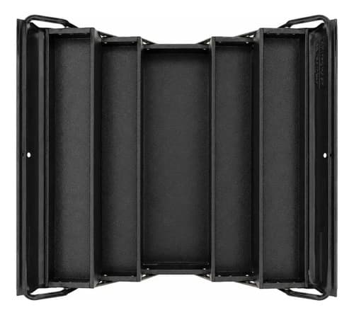 Caja De Herramientas Negra Reforzada Evald De 5 Cajones Tramontina Negro