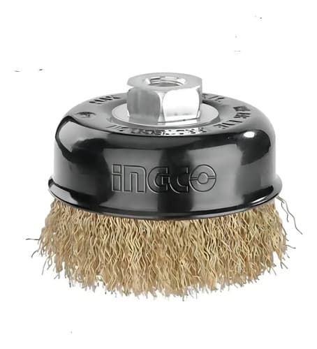 Cepillo Copa Acero 100mm Ingco Wb11005