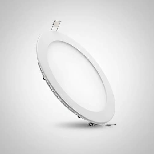 Plafón Led Embutido Dense 12w 6000k Luz Fría Aluminio Techo