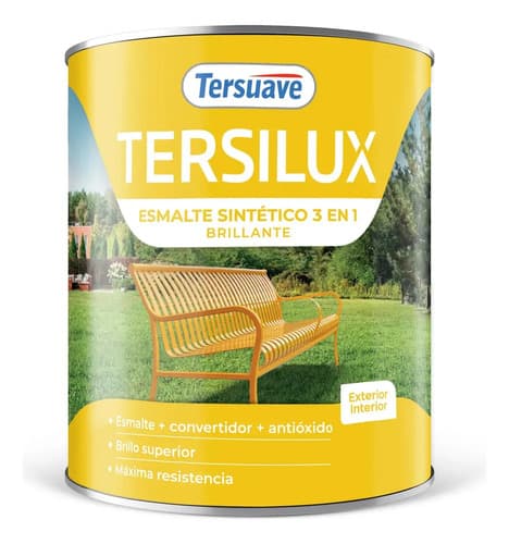 Esmalte Sintético Blanco Interior Exterior Tersuave Brillante 1l