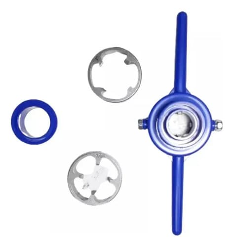 Terraja P/caños En Polipropileno Best Value Azul