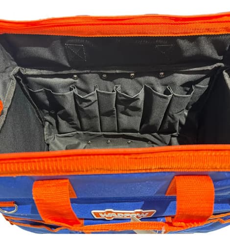 Set 3 Bolsos Porta Herramientas Apilables 19 Wtgr103 20kg Azul
