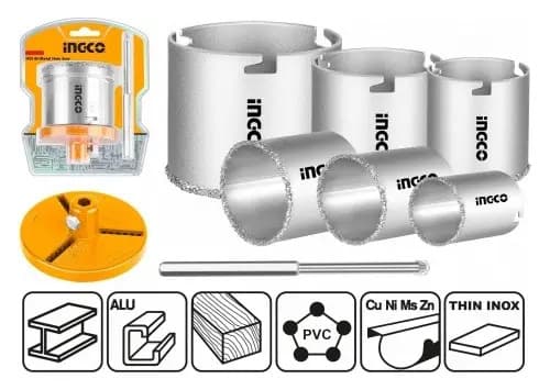 Set De Mechas Copa Multipropósito Ingco Hsb4061
