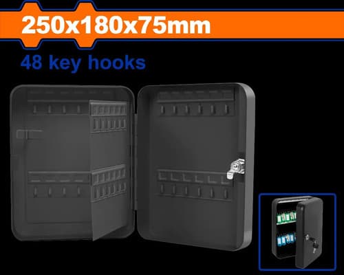 Gabinete Portallaves Metalico Para 48 Llaves Wysx1h02 Wadfow Gris