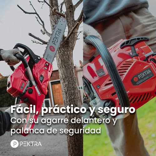 Motosierra A Nafta Pektra 52cc Pkmt5220 2.7 Hp