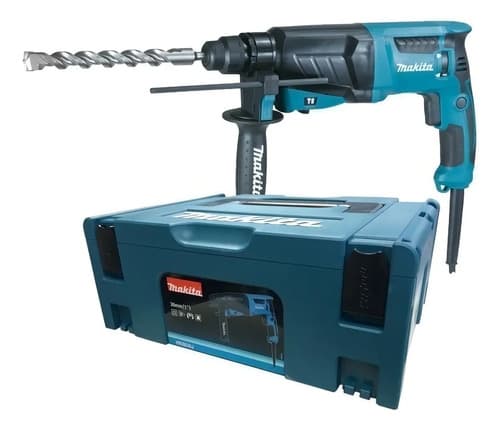 Rotomartillo Electroneumático Makita Hr2630j Turquesa Con 830w De Potencia