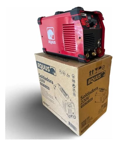 Soldadora Tig Para Aluminio Ac/dc Equus Tig/mma- 200a Rojo