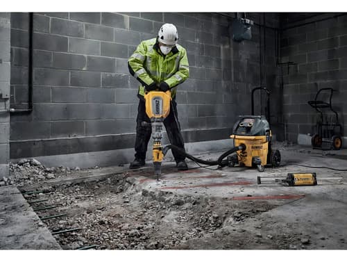 Kit Martillo Demoledor 11kg 1700w Sds+ Dewalt D25911k-b2 Color Amarillo/negro