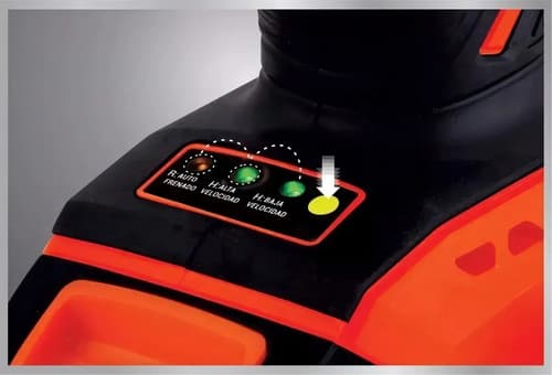 Llave Impacto A Bateria Brushless Dowen Pagio 9993136.5 Color Naranja