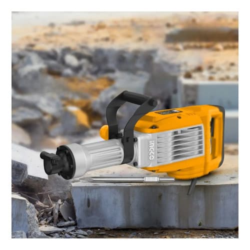 Martillo Demoledor Sds Hex 1700w 50 Joules Ingco Pdb170068 Plateado