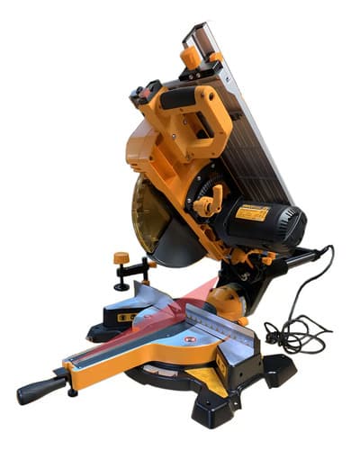 Sierra 2 En 1 Ingletadora Deslizante/circular De Mesa Ingco Color Amarillo Frecuencia 50/60hz