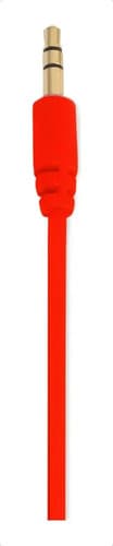Auriculares Knup Kp-313 Rojo Con Cable Mini Jack Infantil Para Pc Y Consolas