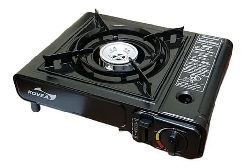 Anafe Camping Cocina Portatil A Gas Butano + Maletín 1 Marca