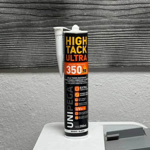 Adhesivo Híbrido Unipega High Tack Blanco De 280 Ml Para Fijación Extrafuerte