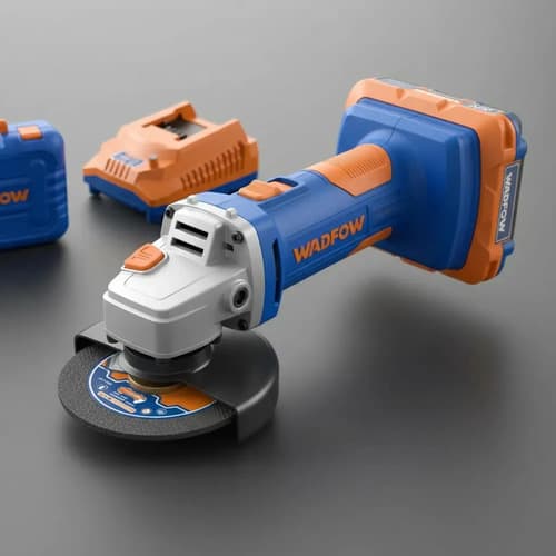 Mini Amoladora A Bateria 3 Wadfow Wlap571 - Smf Color Azul Frecuencia 50-60