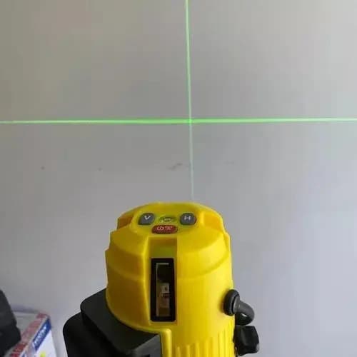 Nivel Laser Autonivelante 360, 5 Lineas, Diodo Verde, TriPod
