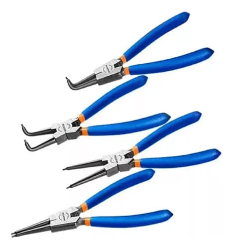 Set 4 Pinzas Saca Seguros Wadfow Wps2604