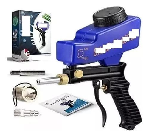 Pistola Arenadora P/ Trabajos Sobre Metales & Vidrios