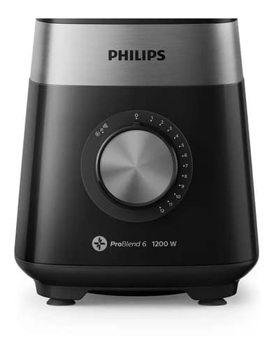 Licuadora Philips Hr2242/90 5000 Series 1200w 2lts Color Negro