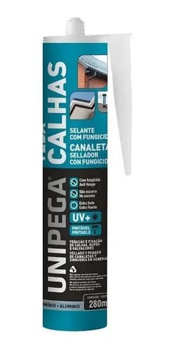 Sellador Veda Gutters Unipega Con Fungicida