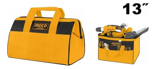 Bolso 13 Con 6 Bolsillos Ingco Htbg281328 Amarillo