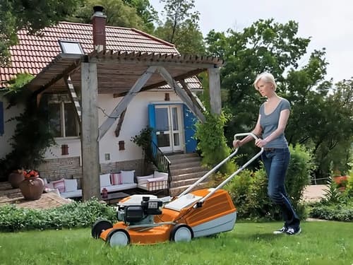 Cortadora Stihl Rm 248.2 139cc 5.5 Hp Nafta Color Naranja